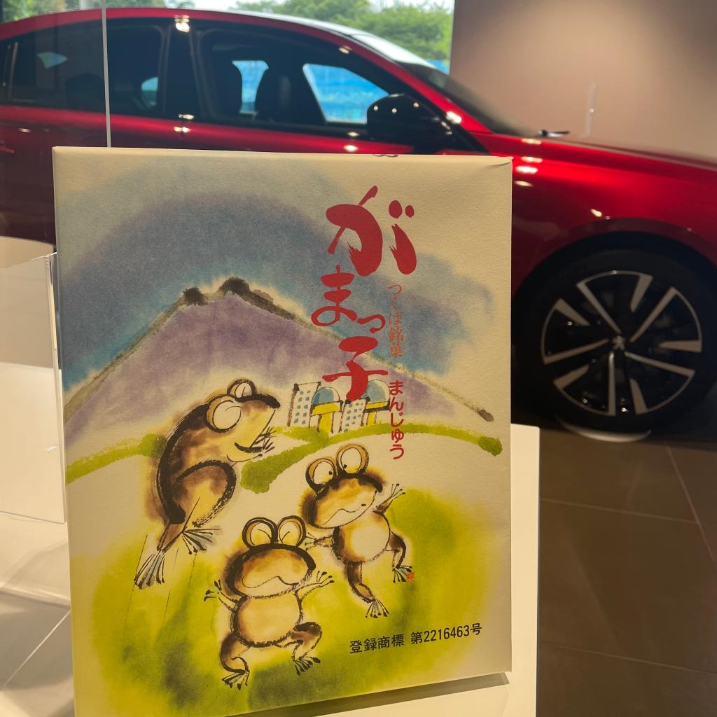 つくば銘菓　がまっ子🐸