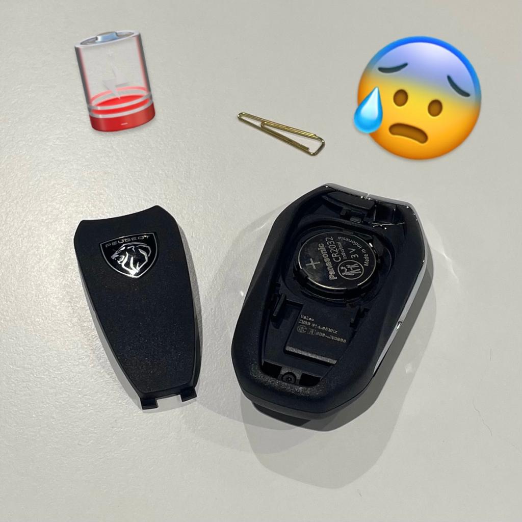 スマートキーの電池切れ〽