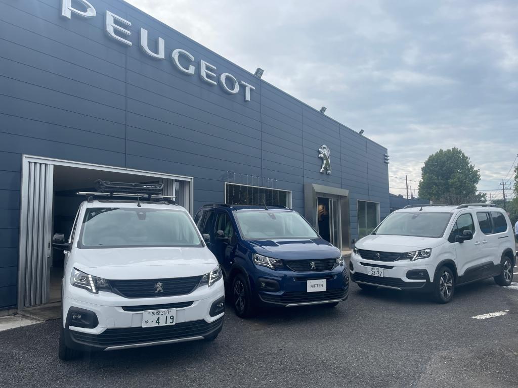PEUGEOT RIFTER　DRIVE　FAIR　開催中！！